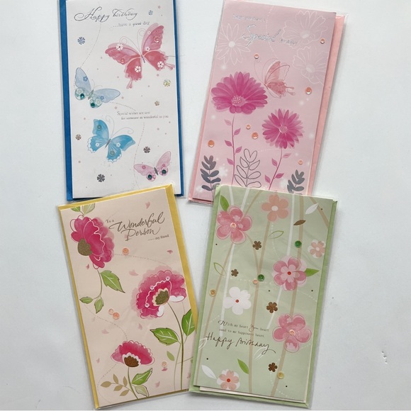 New $1/ea Holiday Birthday Card Selected Patterns Bundle BNIB - Picture 7 of 12